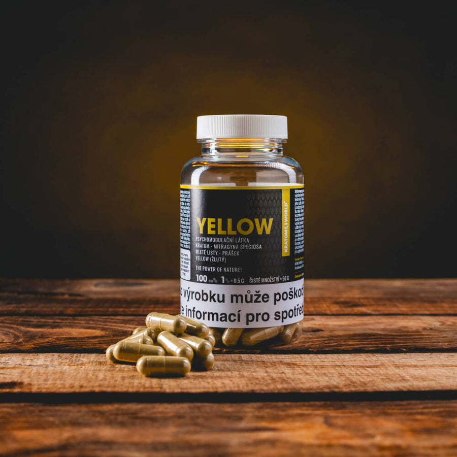 Kratom World YELLOW BALI KRATOM DEKORACE Yellow Bali Kratom Dekoracec | Kratom jinak | Kratom world