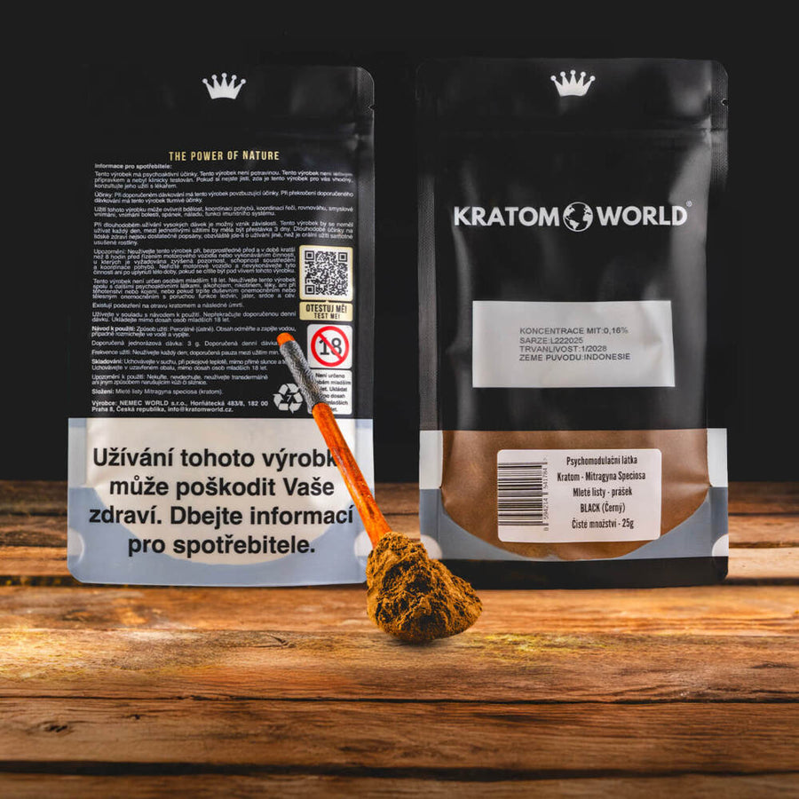 Black Kratom Černý Kratom Kratom World Praha Osobní Odběr Černý kratom účinky black kratom Praha prodej kratom hhc cbd