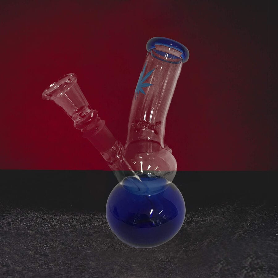 Skleněný bong Shine Ball Kratom World HHC CBD Květy