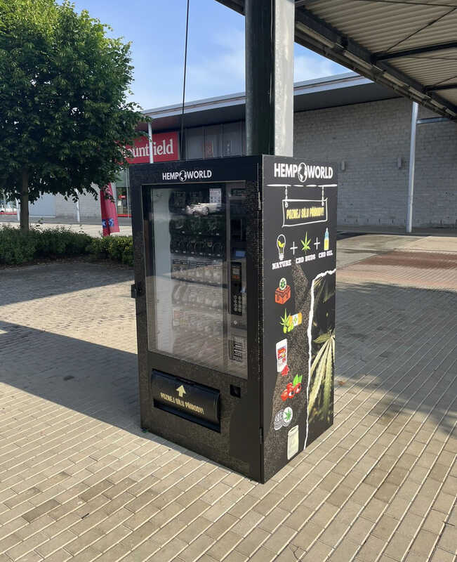 Kratom, HHC automat Rokycanská Plzeň