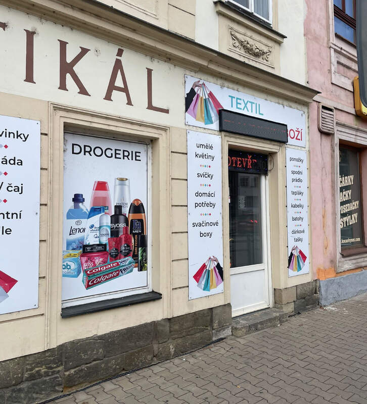 Textil Chrudim Masarykovo náměstí