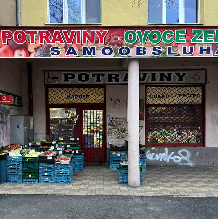 Potraviny Průběžná Strašnice