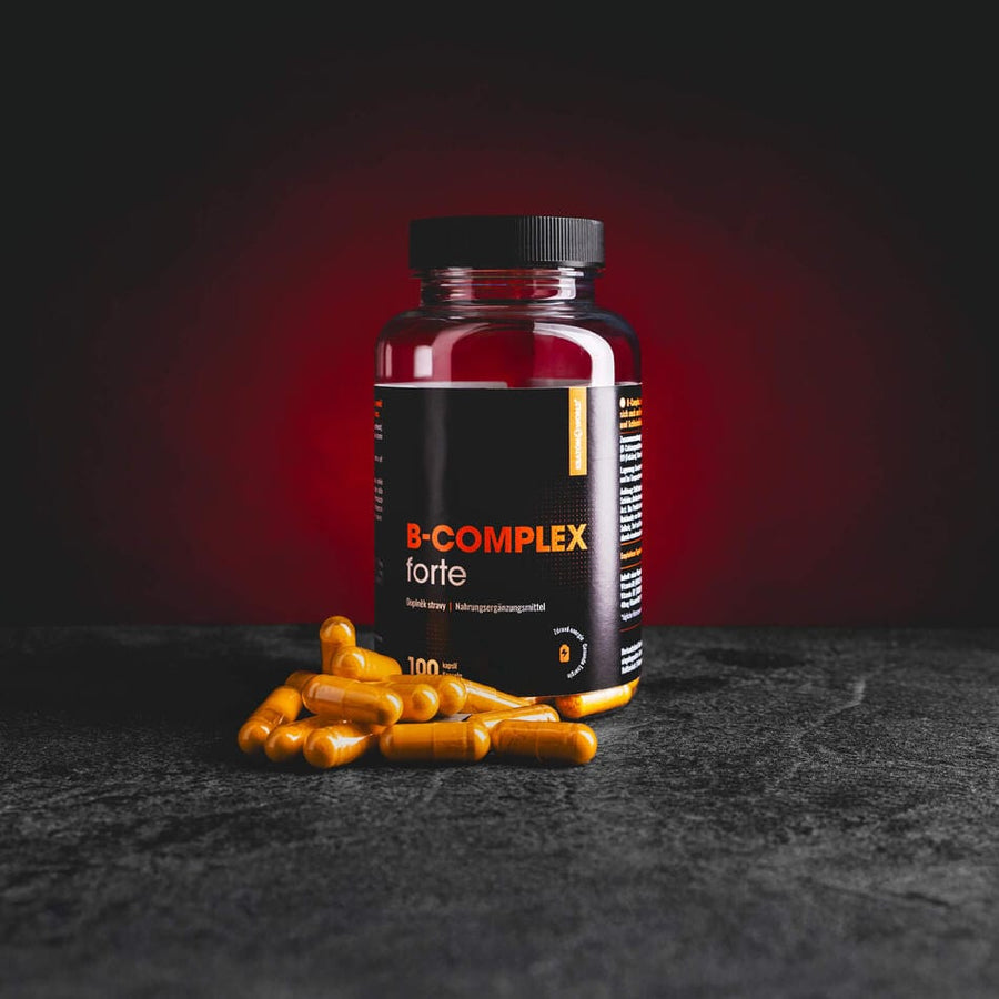 kratom world vitamin B complex kratomworld prodej B-Complex forte od Kratom World – komplexní doplněk stravy obsahující vitamíny skupiny B1 až B12, včetně biotinu a inositolu, podporuje energii, psychiku, nervový systém a zdraví pokožky, doplněk pro vitalitu, koncentraci, imunitu a zdravý metabolismus, 100 kapslí s vysokou vstřebatelností, produkt české značky Kratom World