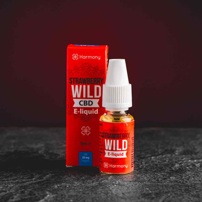 CBD Liquid strawberry wild 100mg CBD Liquid do elektronek 30mg