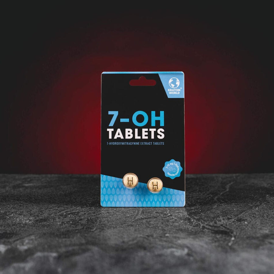 kratom world 7OH mitragynine 7OH tablets prodej 7 oh mitragynine hydroxymitragynin kratom world účinky