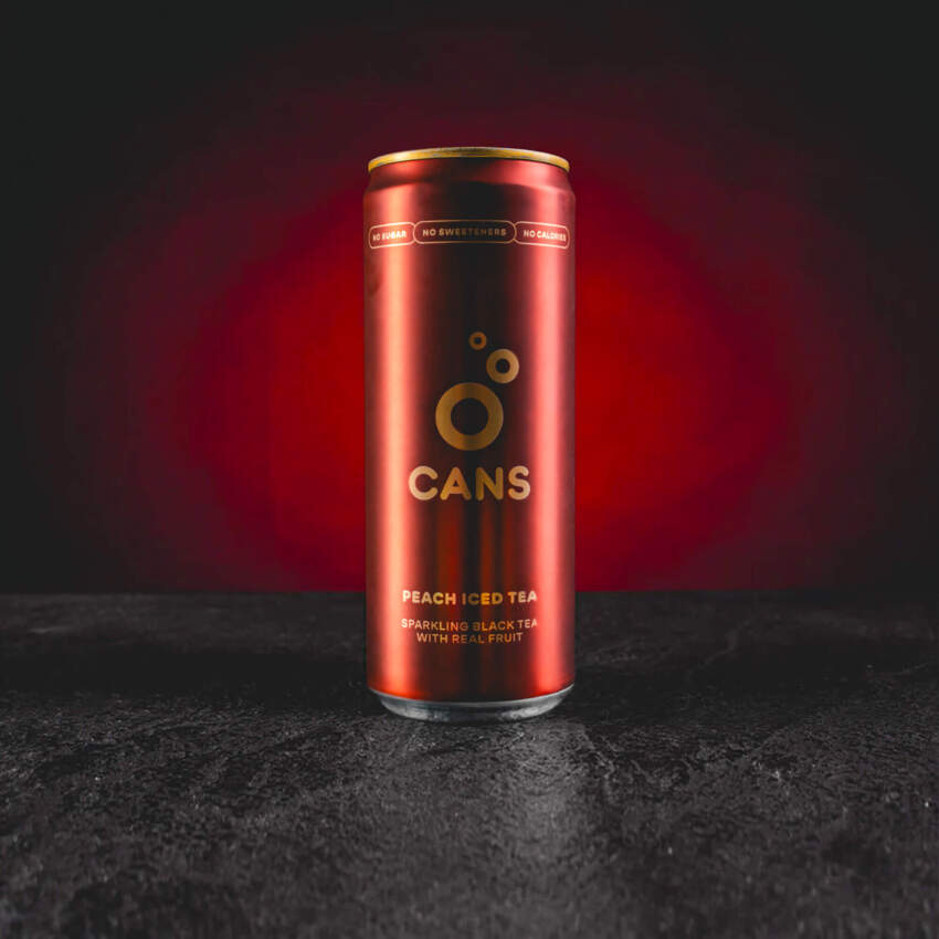 kratom world nápoj cans plechovka ovoce prodej kratomworld peach iced tea black tea fruit ledovy cerny broskvovy caj