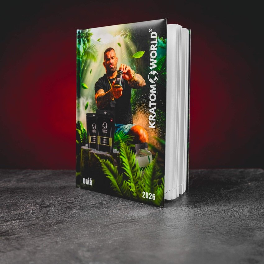 kratom world diář zápisník notes kratomworld prodej karlos vemola leo brichta