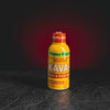 Kava Kava Shot s 5'UMP od Kratom World, 2oz lahvička, příchuť ananas-pomeranč, relaxační a nootropické účinky, podpora klidu a mentální jasnosti, prodej Kava Kava.