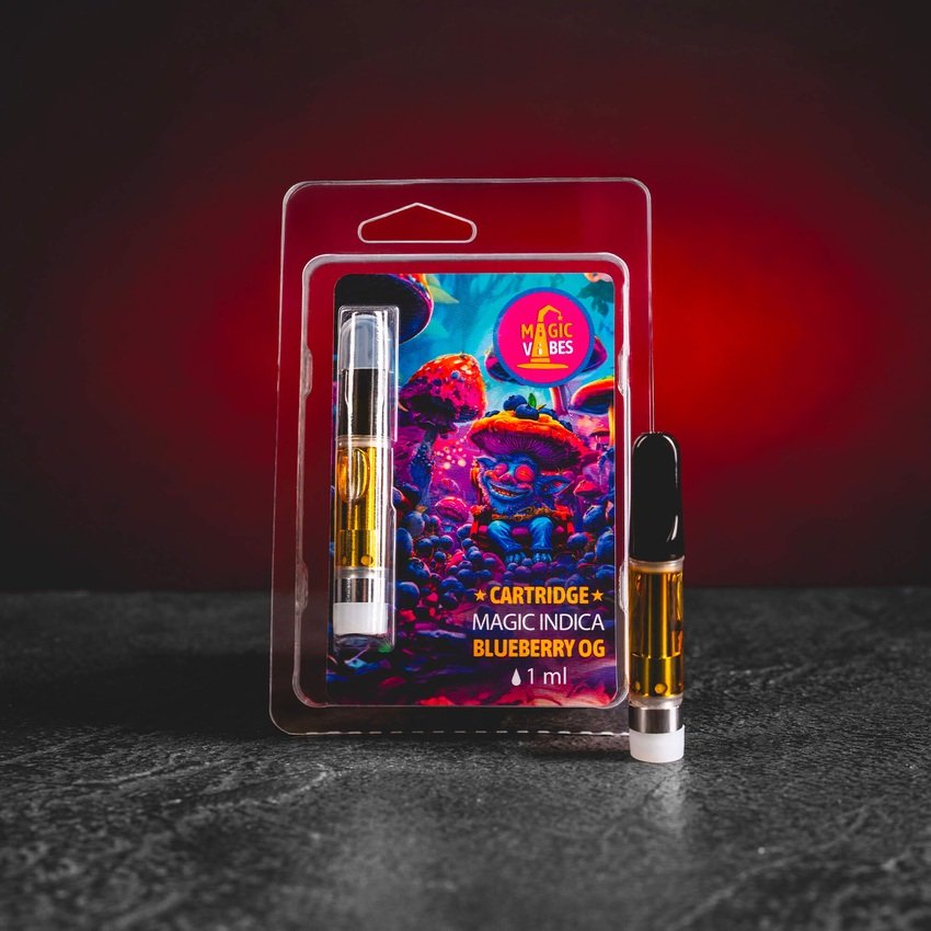 Magic Mix Cartridge Blueberry OG – prémiová cartridge s inovativní směsí kanabinoidů a intenzivní borůvkovou příchutí s OG profilem. kratom world magic mix cartridge kratomworld prodej