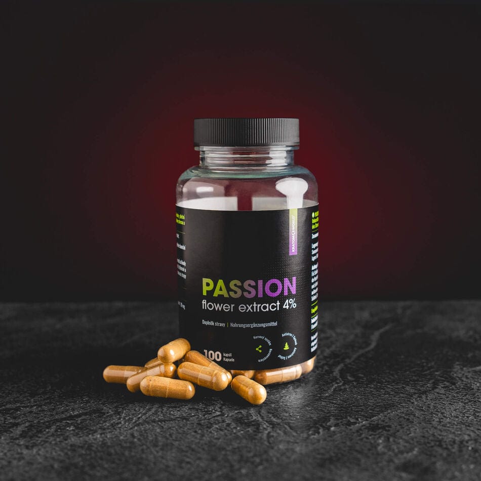 kratom world passion flower passiflora extrakt 4% chill relax kratomworld prodej spanek sleep deep sleep rem