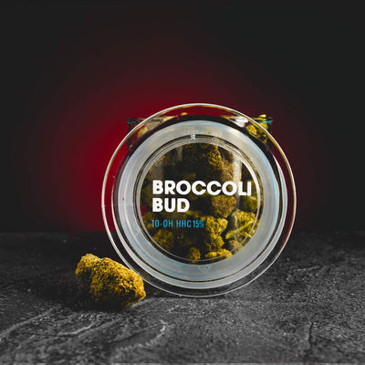 Kratom World 10-OH HHC Květy Broccoli Bud 42% 10-OH-HHC Izolát Kvalitní 10OHHHC Květy Obchod Praha Vape