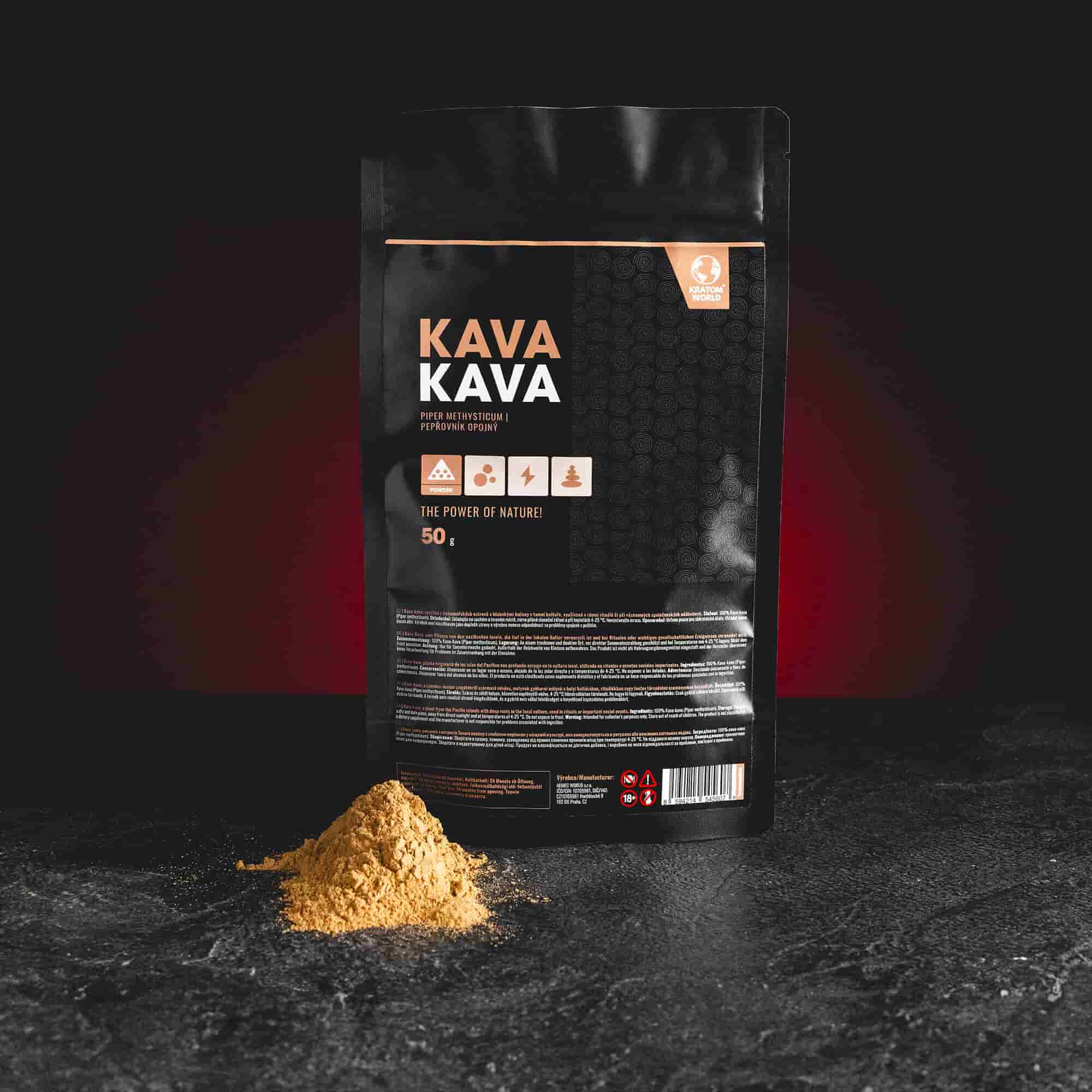 Kava-Kava Pepřovník Opojný Piper Methysticum Kratom World Praha Opilost