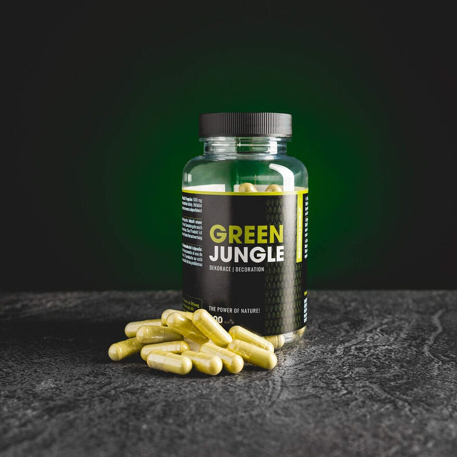 Kratom World Green Wild kratom zelený kratom kapsle