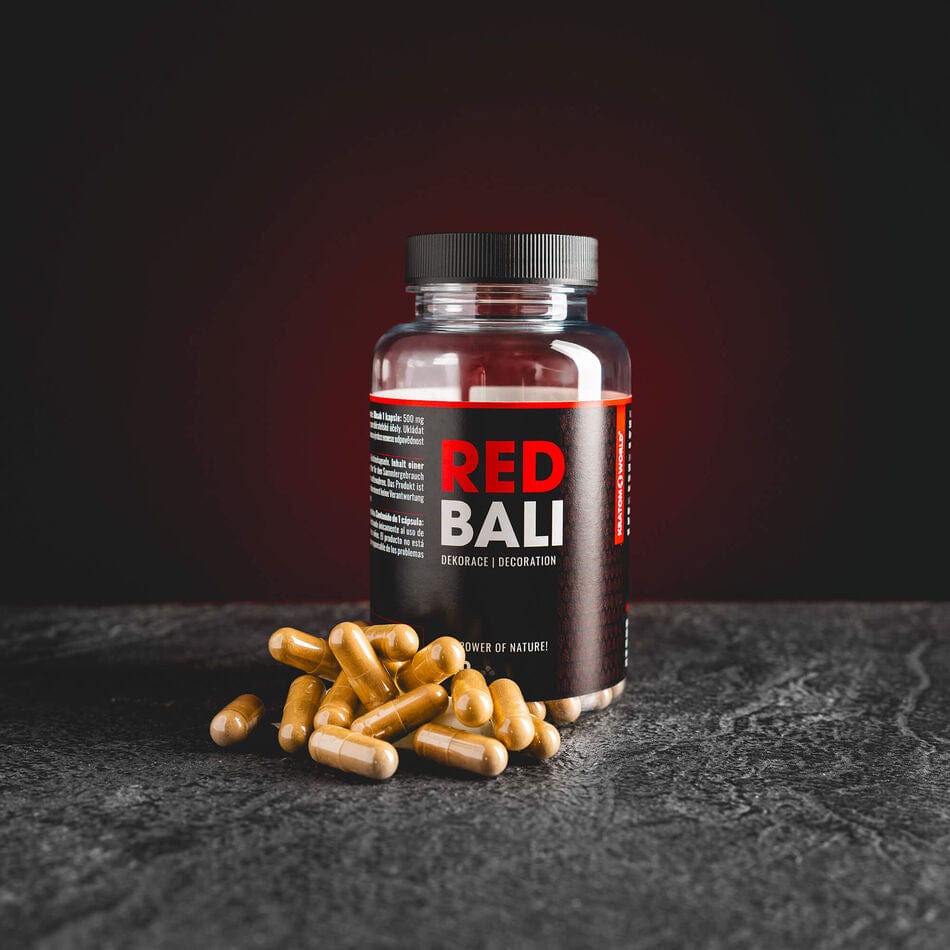 Kratom World Red Bali kratom červený kratom kapsle