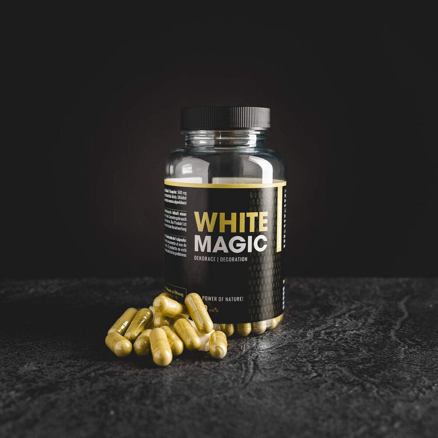 Kratom World White Magic kratom bílý kratom kapsle